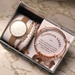 Rose gold jewelry set 💗💗